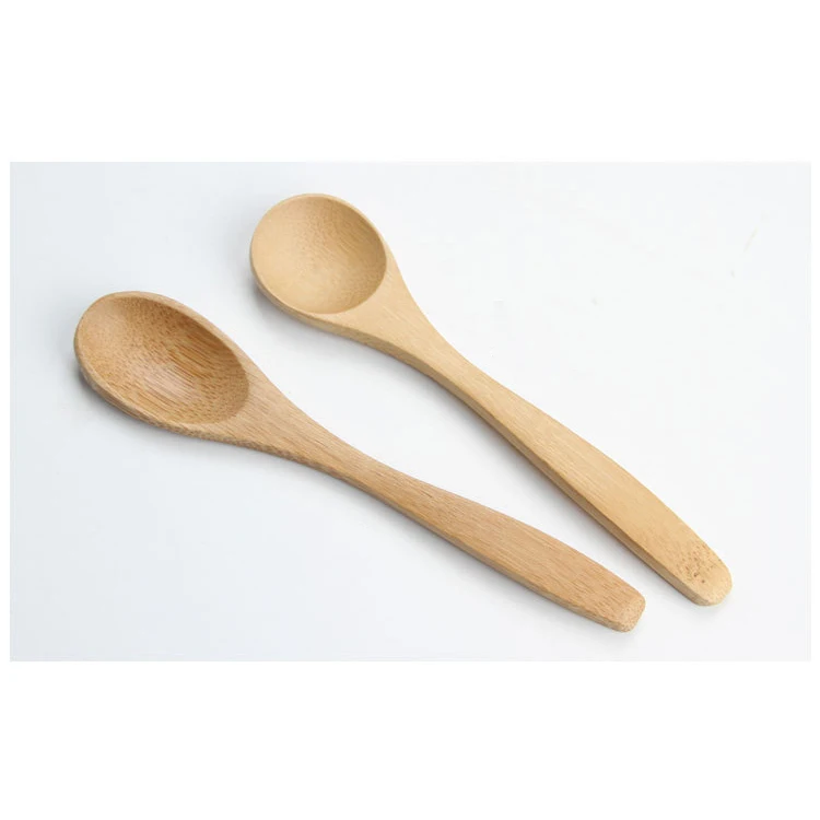 Natural Wood Bamboo Scoop Kitchen Spice Tea Honey Coffee Tools Soup Tea Personalized Bamboo Spoon