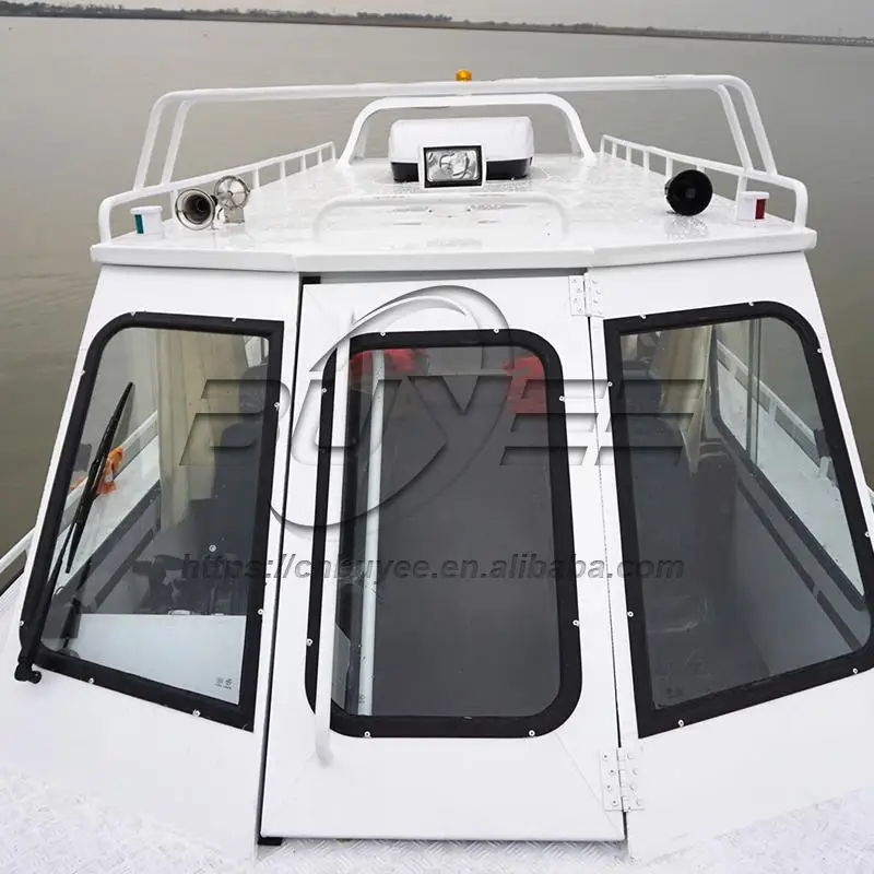 Cheap Freshwater 25 Ft/7.6 Meter Big Fishing Boats Long Life Yacht 14 Seats Professional Sea Tourist Boat