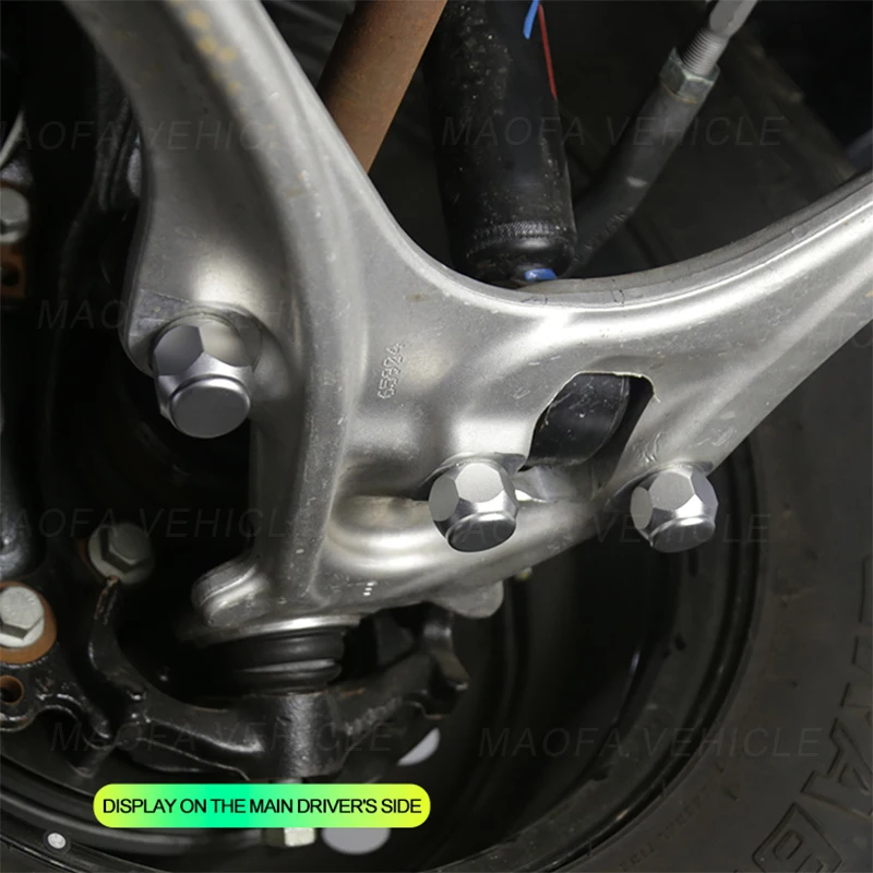 2021 2022 2023 Car accessories body parts Aluminum alloy base plate screw protection covers for Ford Bronco