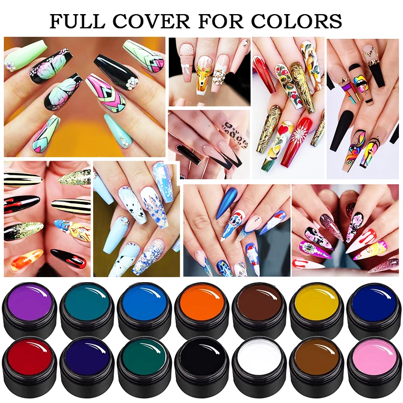 New Wholesale Beauty Nails Very Good Supply Products Vacation Custom Logo Uv Gel Nail Polish Painting Art