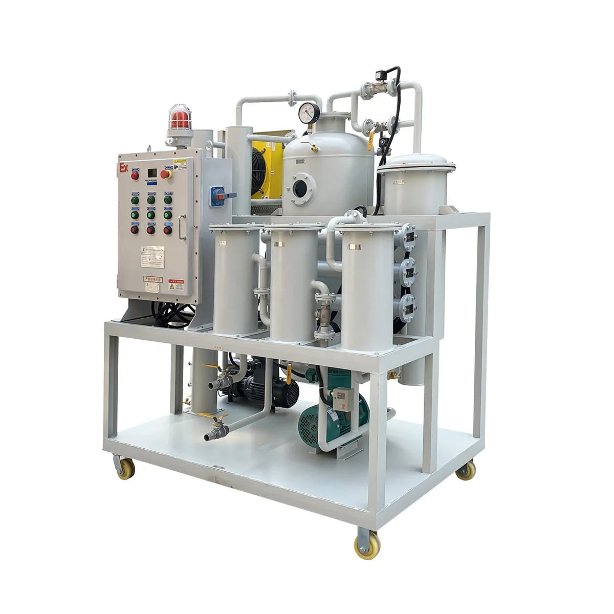 Vacuum Lubricating Oil Cleaning System/Lube Oil Degassing