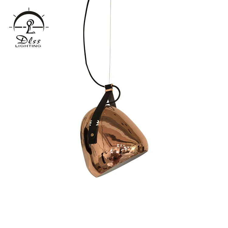 
High quality personalized creative design aluminium copper pendant chandelier light 