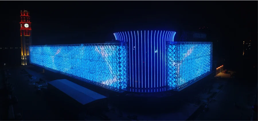 Светодио дный светильник настенная шайба RGBW открытый DMX512 управления светодио водонепроницаемый светящийся индивидуальные фасад ing 12-18
