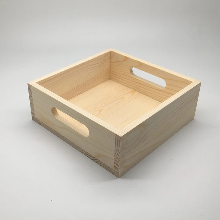 Hotel product pine wood  wood tray for food/ fruit /coffee