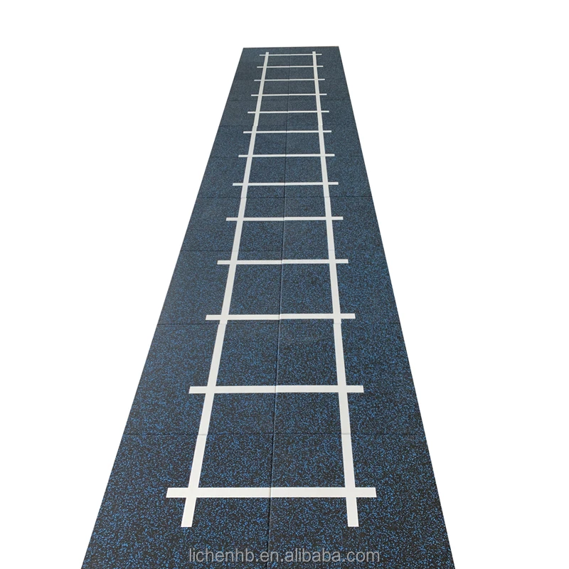 Gym fitness Rubber Flooring Mat for fitness shock resistance and sound insulation