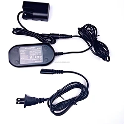 Free shipping ACK-E6 Camera AC Power Adapter Replacement for LP-E6/LP-E6N Dummy Battery for Canon EOS 90D, 80D, 70D, 7D Mark II