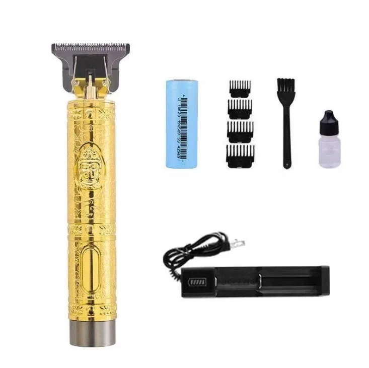 New Design electric barber machine metal Rechargeable Cordless Dual Voltage Hair Trimmer men