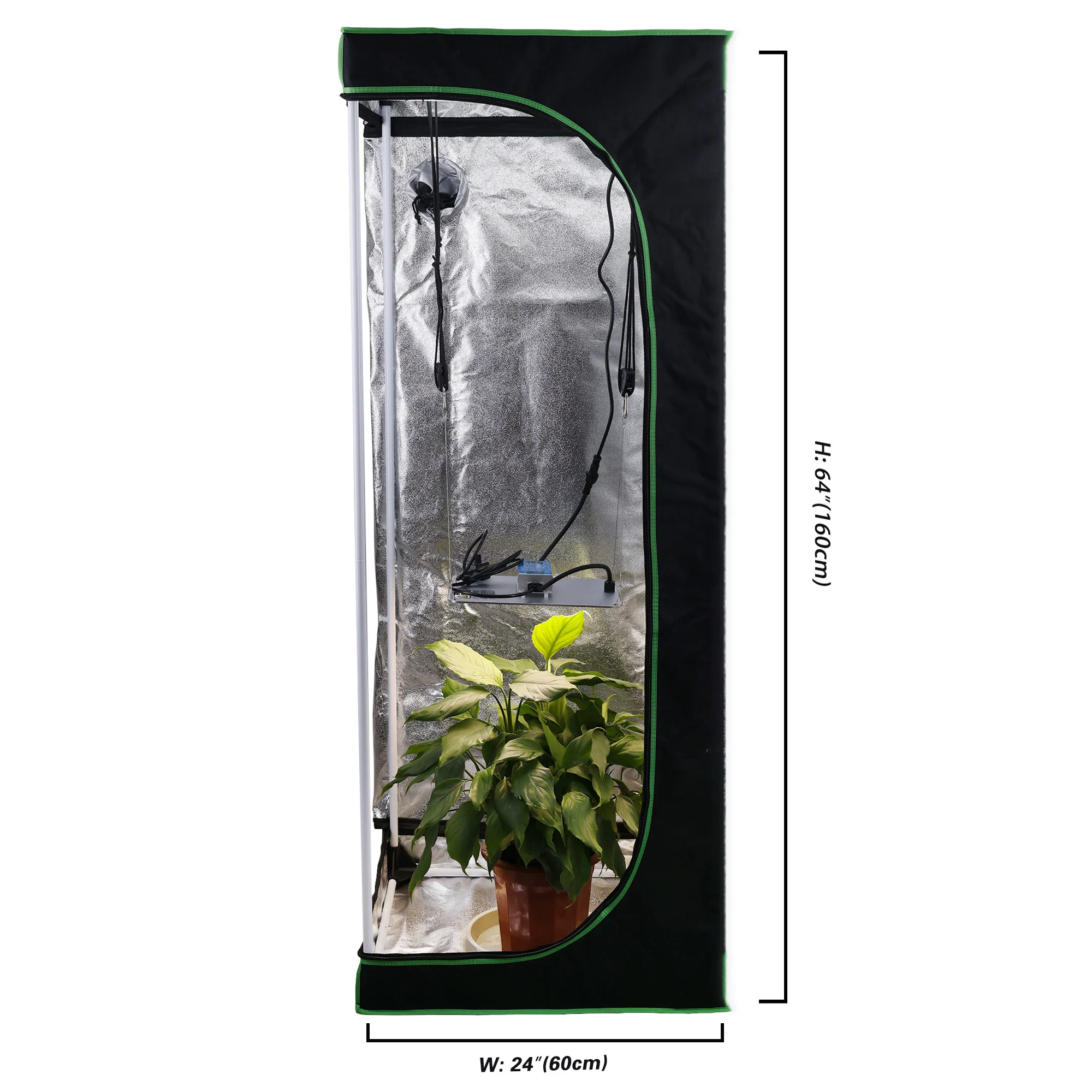 2022 Hot Sale Grow Plant Greenhouse Tent 120 *120* 200 Cm Functional Mylar Grow Box