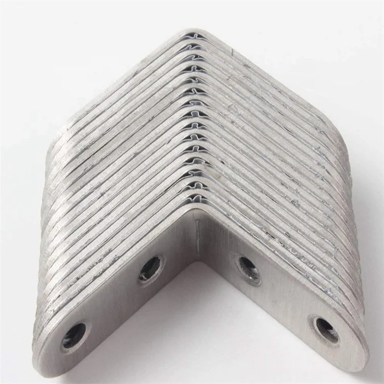 Metal Cabinet Frame 90 Degree Corner L Shape Flat Angle Bracket