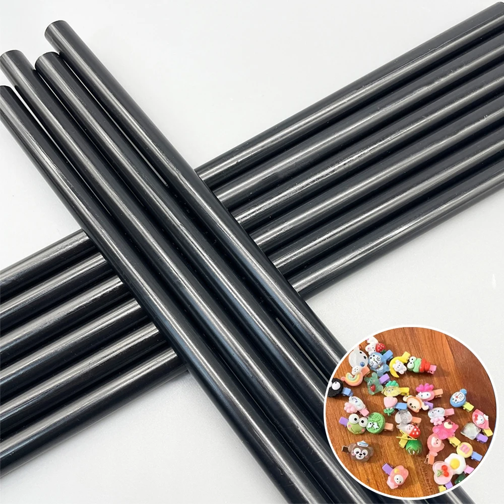 EVA  High Performance Black Hot Melt Adhesive Stick Silicone Glue Stick for Bonding Packaging Toys Electronic appliances