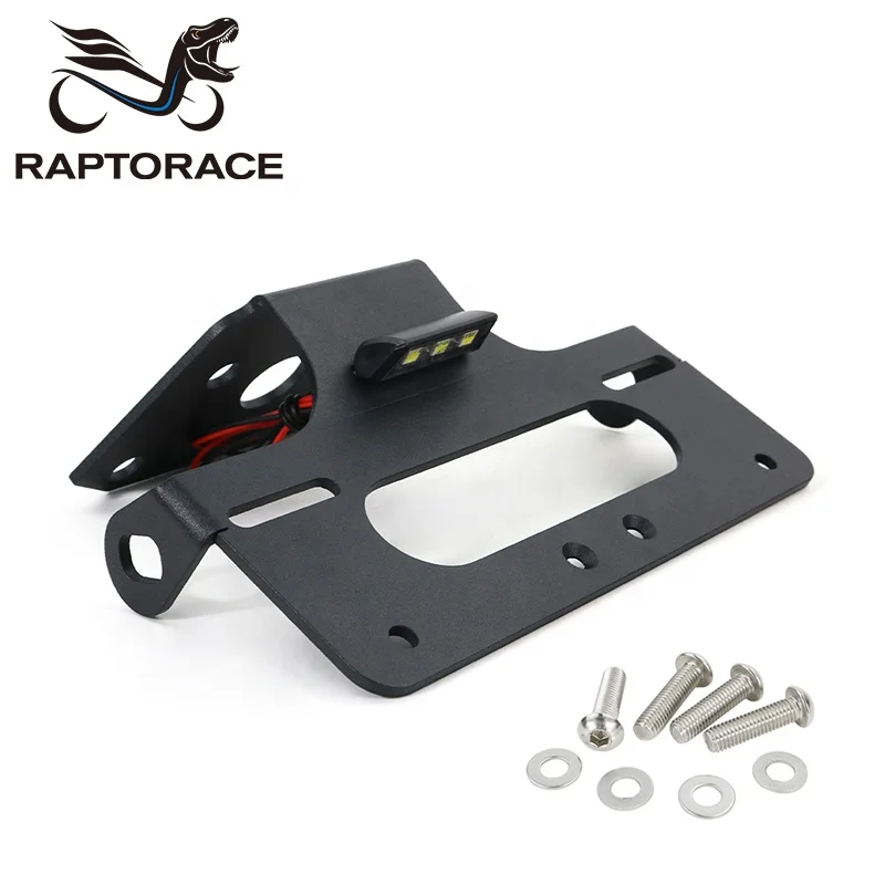 Raptorace fit for CFmoto 650NK NKS 400NK NKS Fender aftermarket aluminum number license plate holder fender eliminator tail tidy