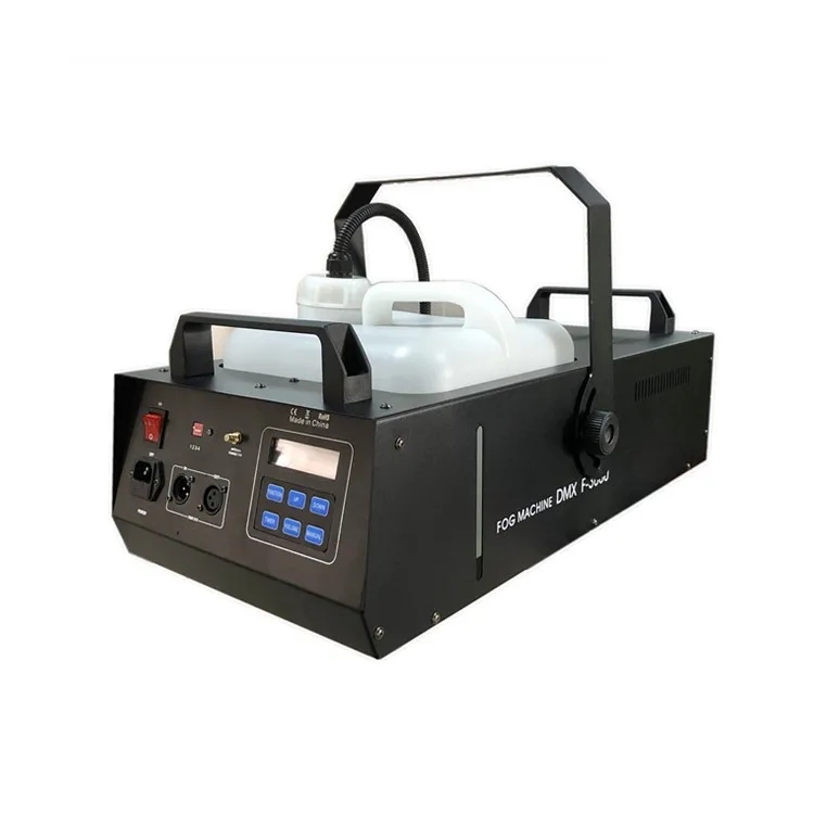 New design lcd display Dmx 512 control Wireless remote control 3000W Smoke fog Machine