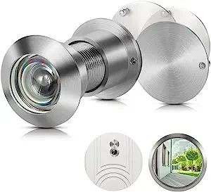 Peep Holes For Door, High-Quality Door Peephole, Peephole With Mental Cover