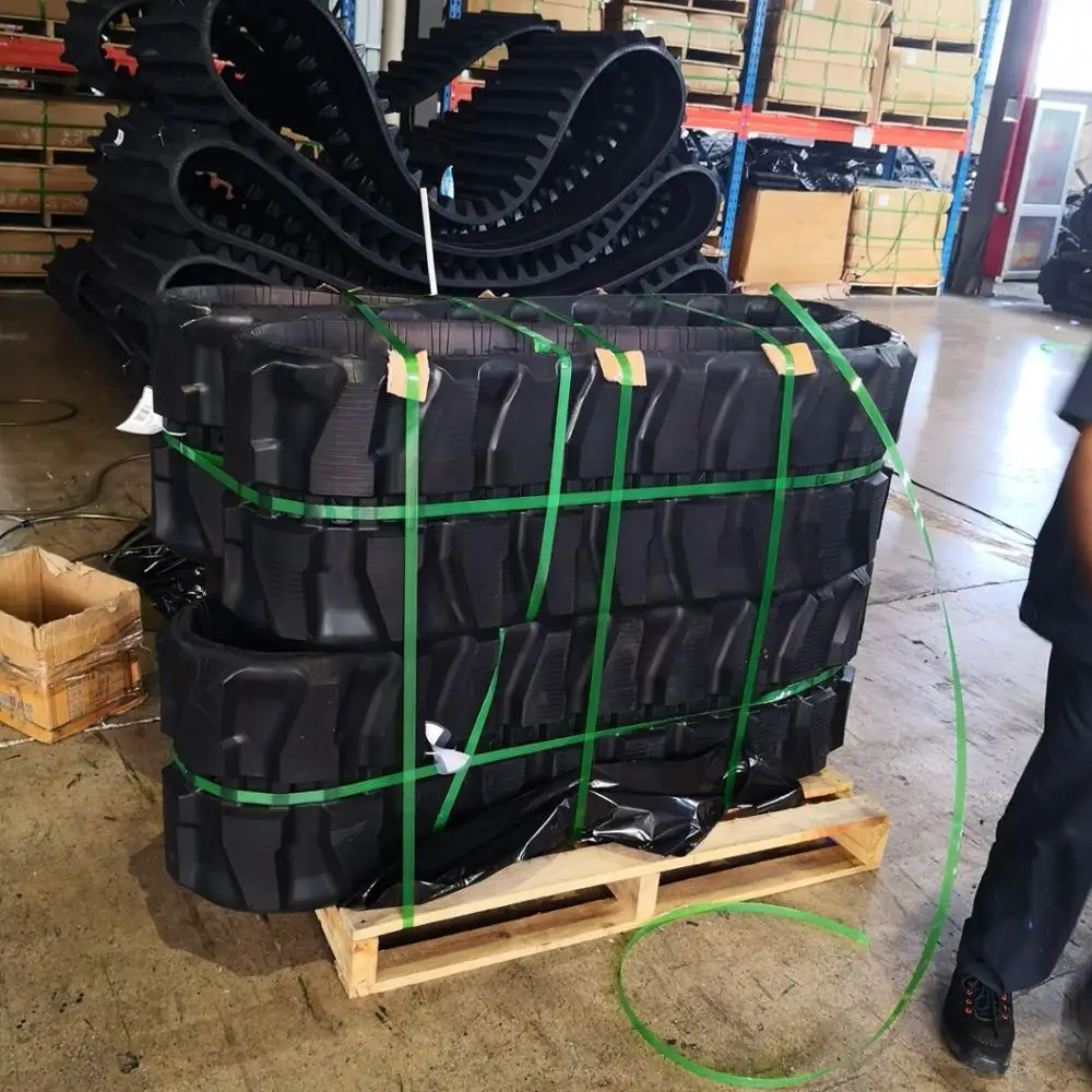 mini excavator rubber track (300x52.5x80)