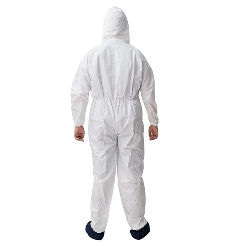 SF microroporous 55gsm protection paint spray suits safety work overalls disposable coveralls