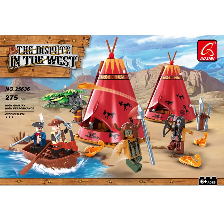 construction toy series plastic boat pirate knife building block for 7 years old