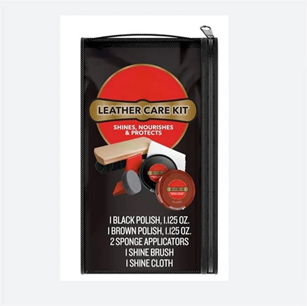 Top Export Quality customizable Shoe Shine Kit includes 2 shoe polish, 2 Sponge Applicators ,1 Shine brush,1shoe cloth