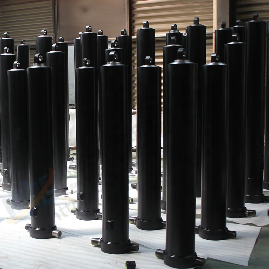 CE certified front mounted multistage hydraulic cylinder hydraulic lift and pump for dump truck