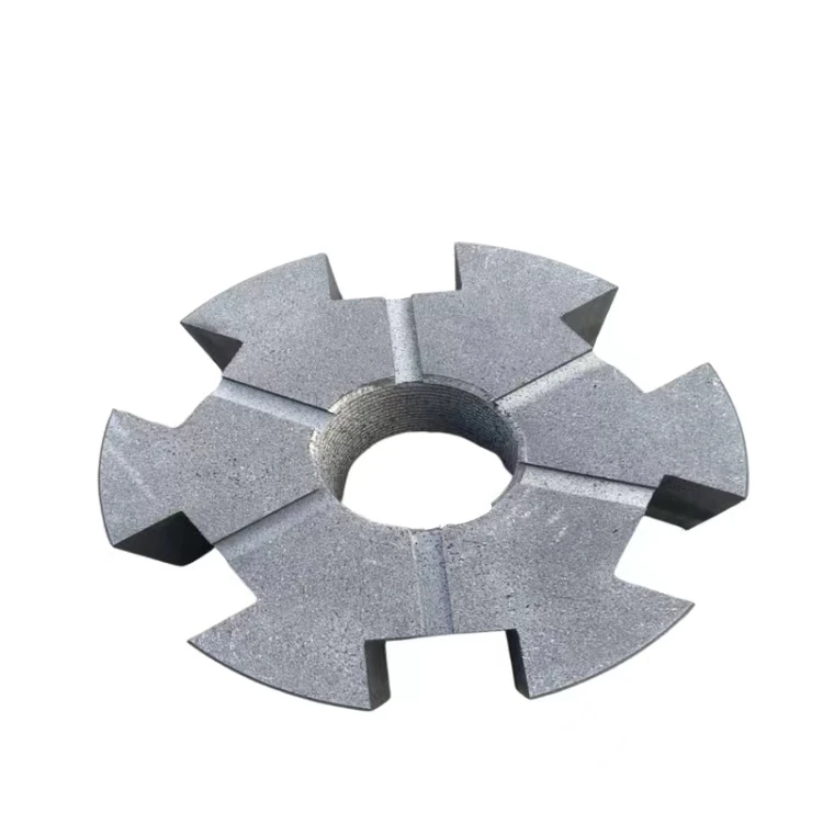 High strength degassed graphite rotor products