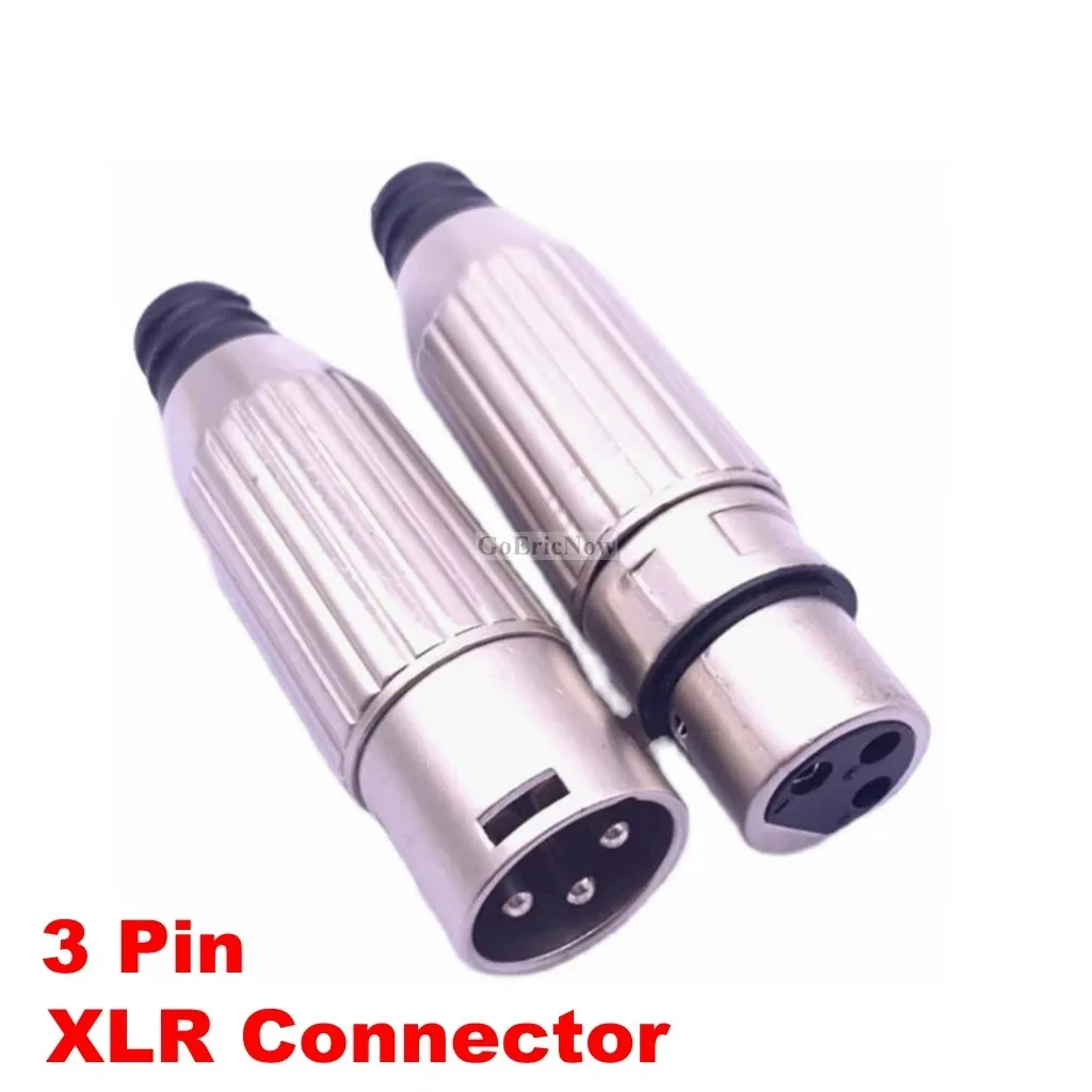 Разъем Xlr 3pin штекер для микрофона