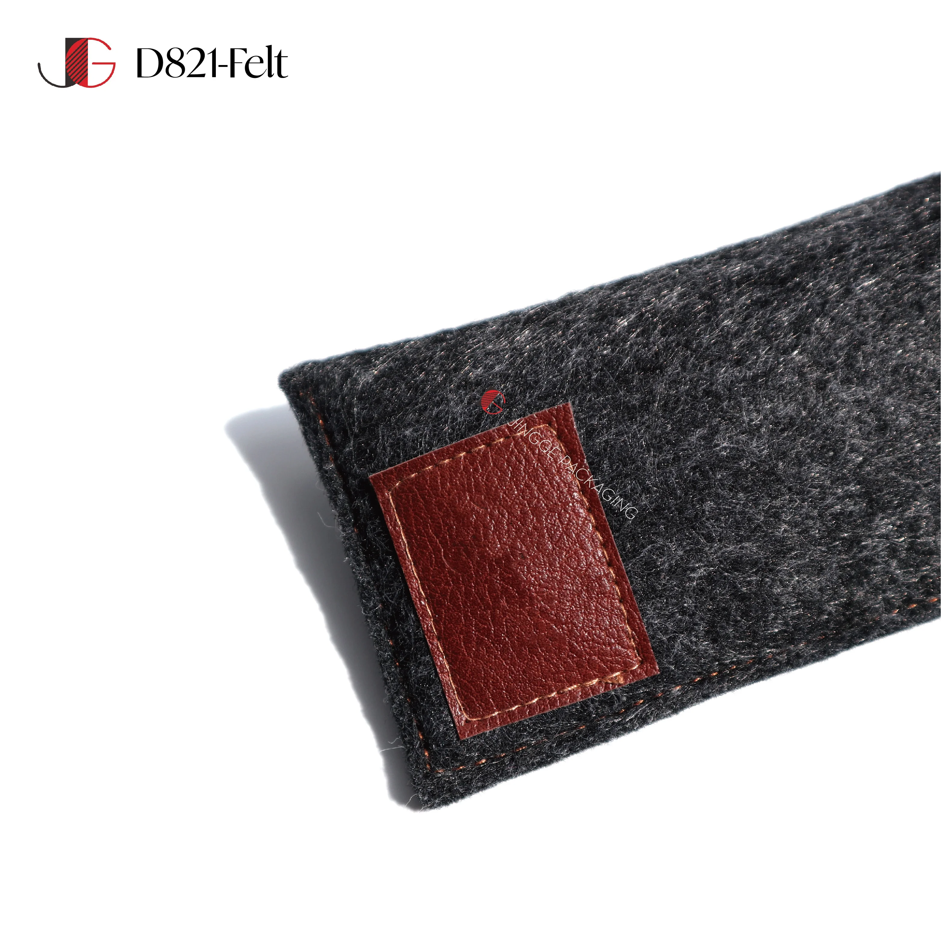 Custom Felt Spectacle Reading Glasses Case Soft Packaging Pouch for Sunglasses Recycled Felt Optical Glasses Case