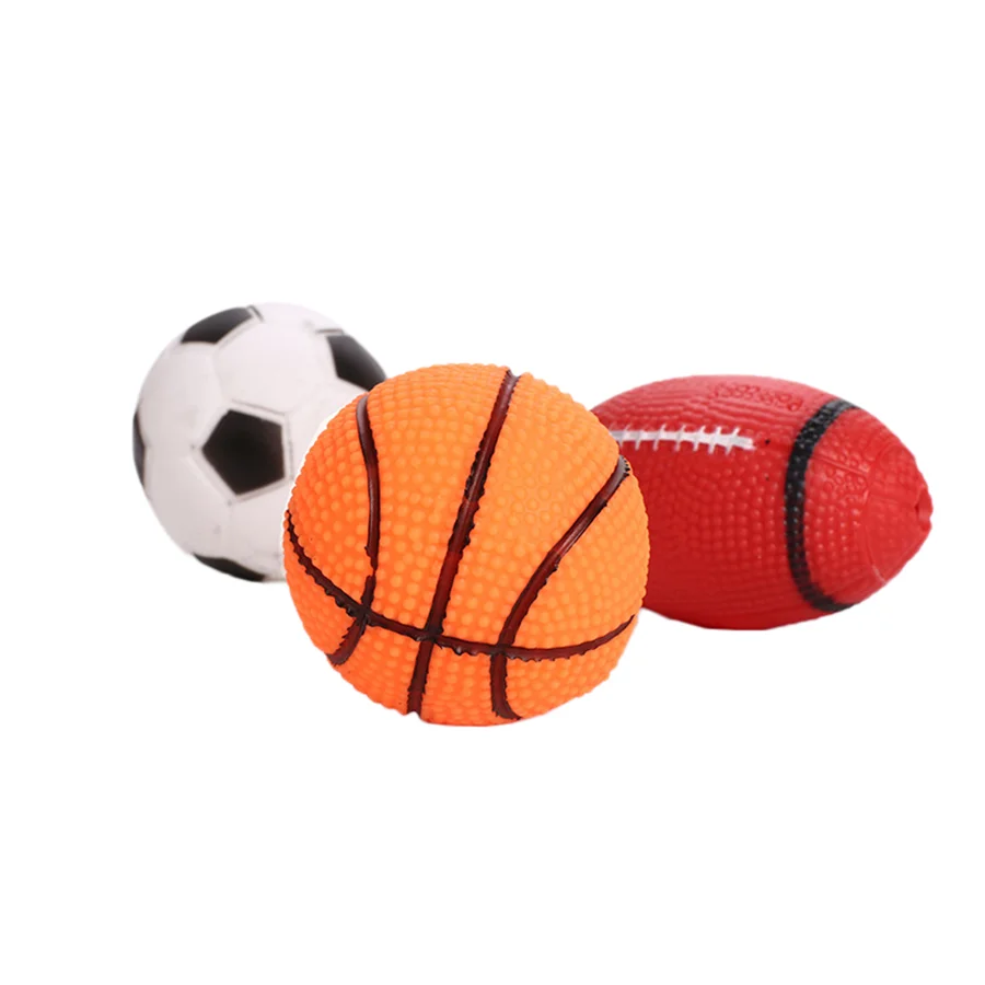 Игрушка для собак, веселые шарики, резиновый мягкий мяч, игрушка