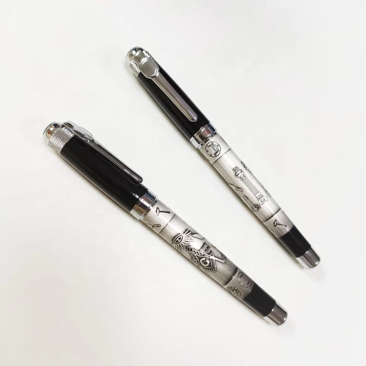 Jinhao 189 шариковая ручка с индивидуальным дизайном, подарочный набор, ручка с масонскими символами