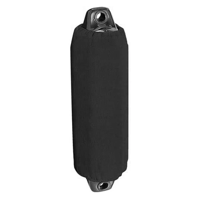 Custom Printing Neoprene Boat Fender Cove,Soft Black Boat Fabric Fender Covers