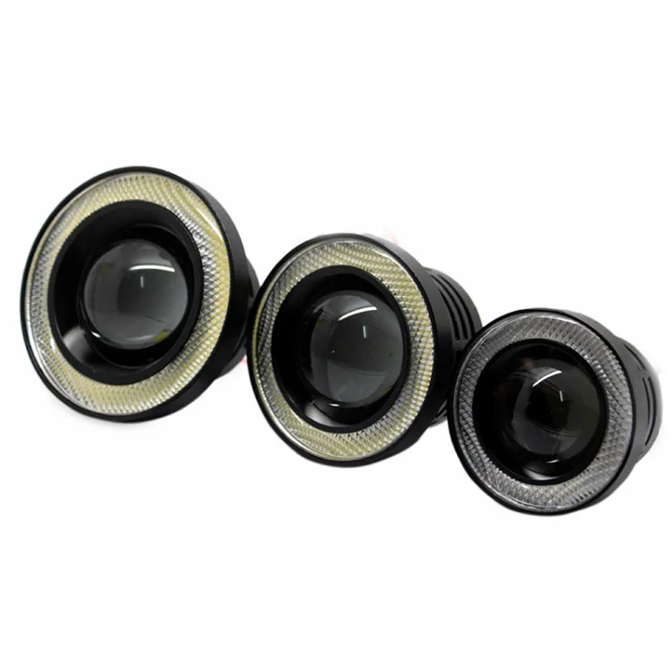 
Double Color Fog Light 2.5inch 3inch 3.5inch COB Angel Eyes Driving LED Fog Lamp 