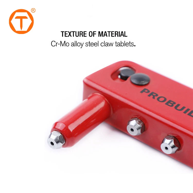 Сверхмощный пистолет с заклепками A3 стальной ручной Клепальщик 10 5 'ручные клепальные