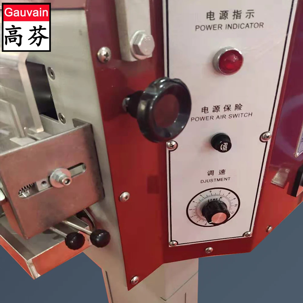 
Double-side electrical leather edge dyeing machine for Belt Bags 