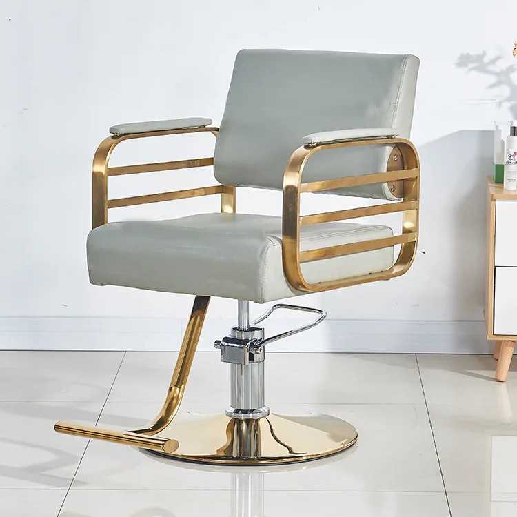 Barber Chair Antique Dimensions Complete Reclining Shop Waiting Room Chairs  For Salon And Material