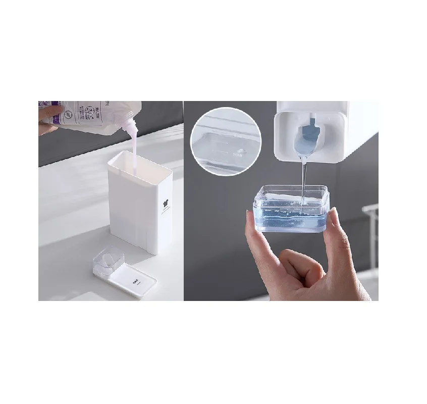 1L laundry detergent bottles washing liquid bucket liquid plastic bottle customize