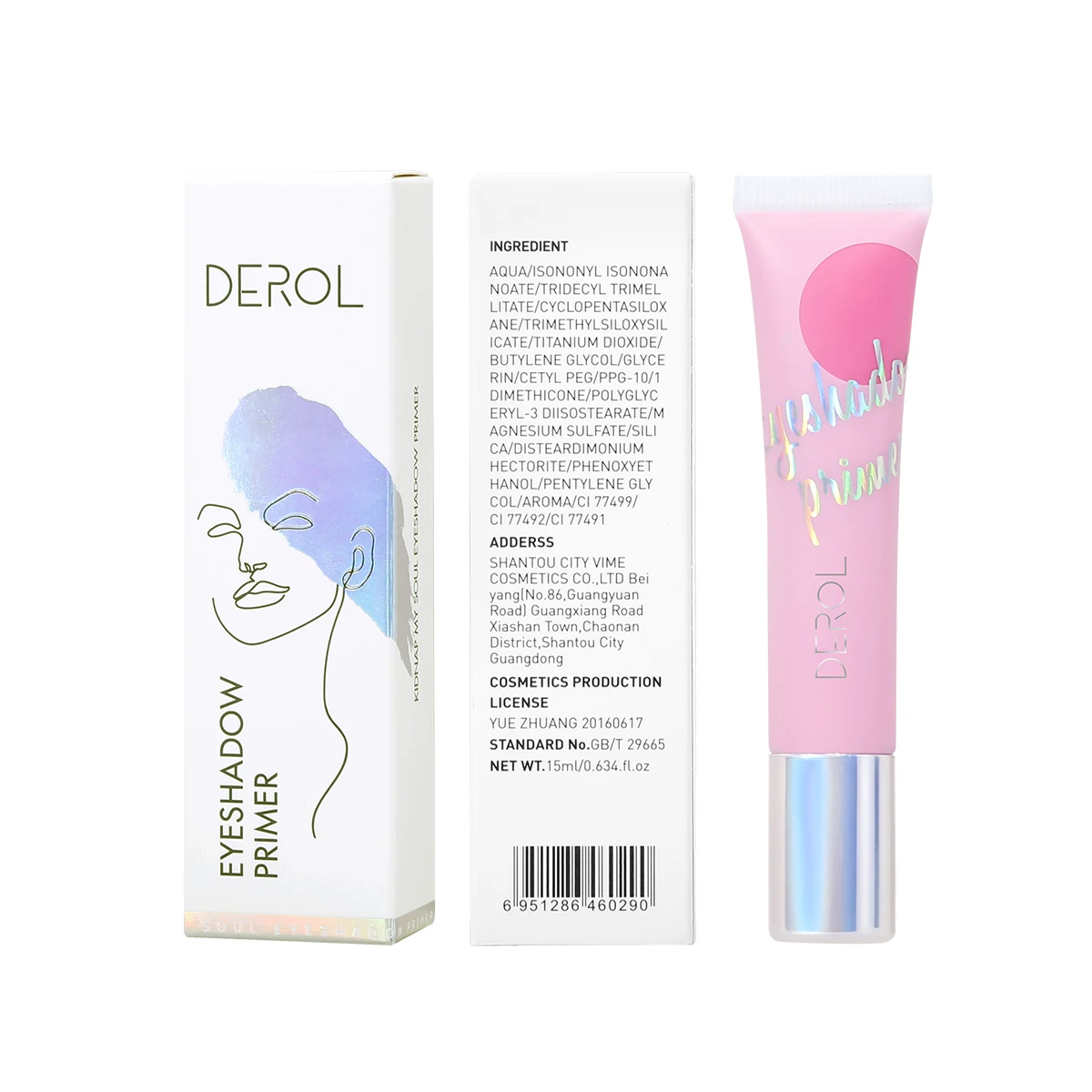 rich color long lasting eye makeup painted waterproof and durable eyeliner eyeshadow  primer