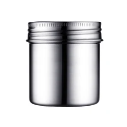New Durable Kitchen Metal Spice Jar Stainless Steel Flavoring Bottle With A Lid Mesh Powder Sugar Shaker