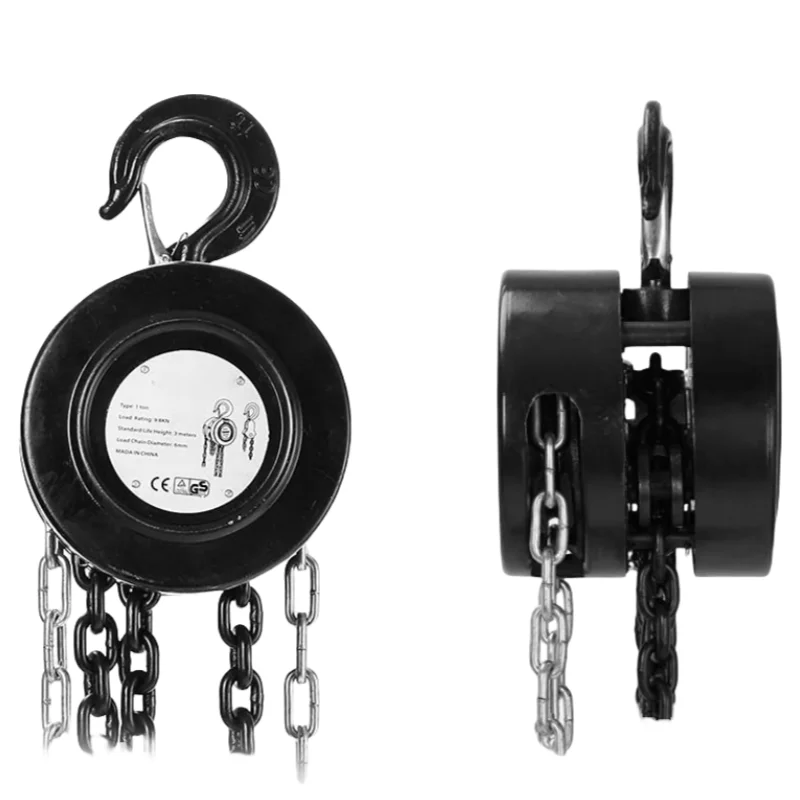 hand chain block lever hoist wheels manual 150kg