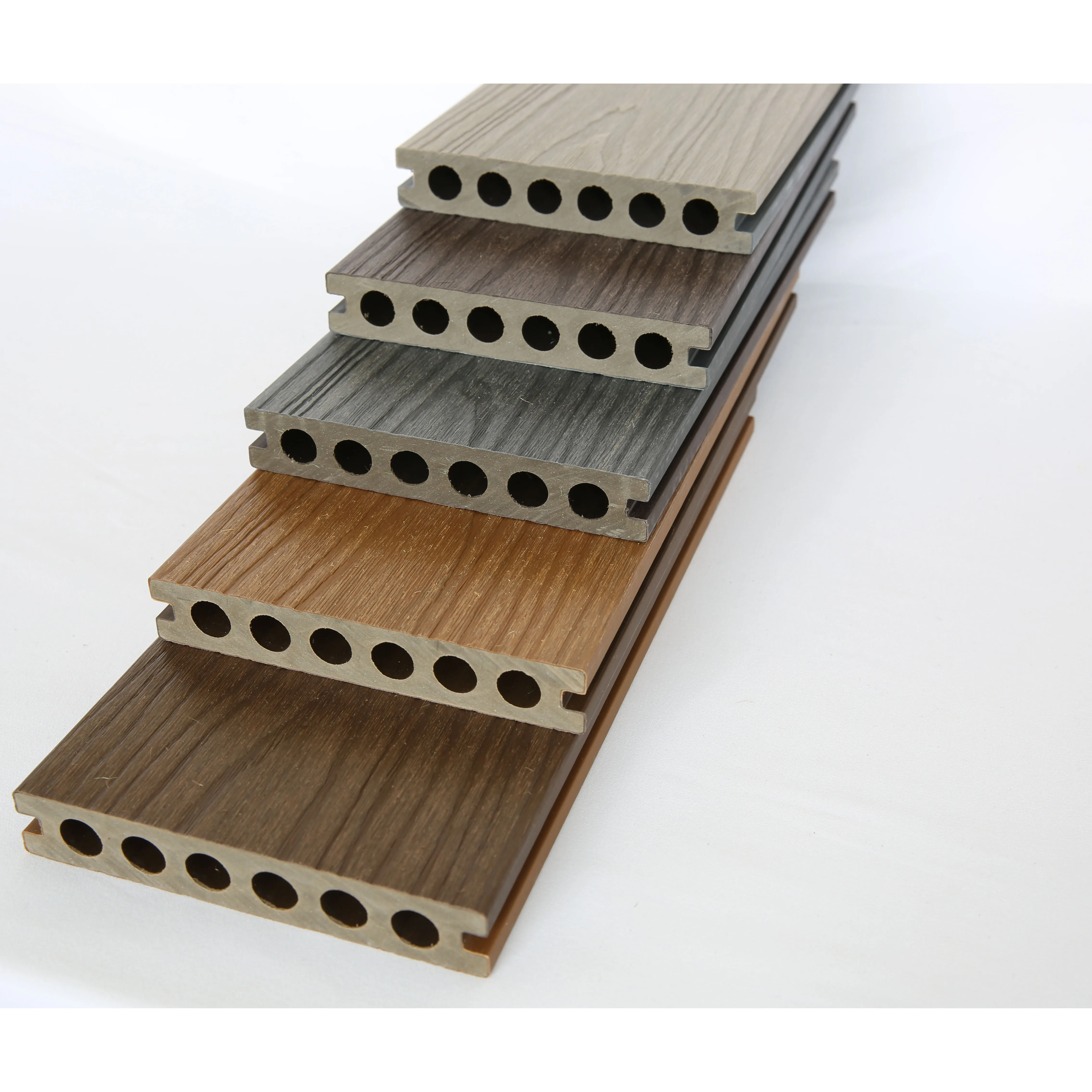 Wpc Decking Eco-friendly Wood Plastic Composite Deck Outdoor Coextrusion