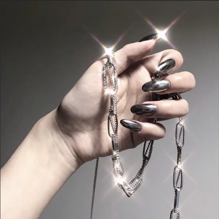 Europe American Custom New Design Care Nail Suppliers Artificial Fingernails Art Press On Nails Fashion False Nails Tips 24 PCS