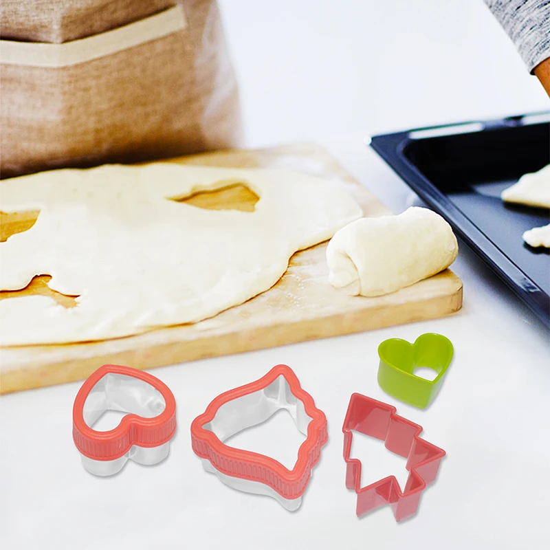 36 Pieces Children DIY Cake Decorative Tools Food Grade Silicone Kitchen Baking Molds Set for Kids