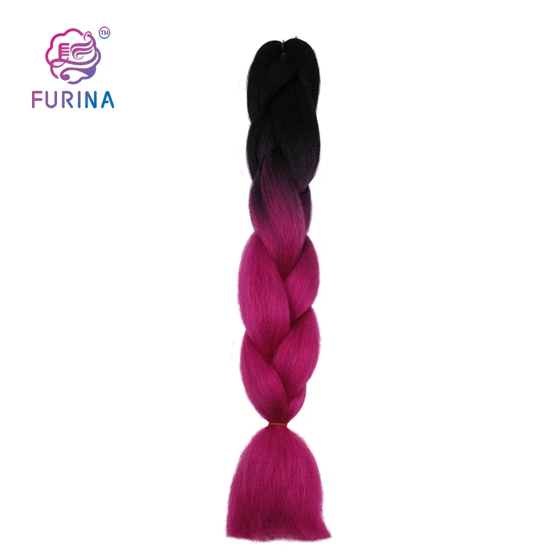 Wholesale Colorful Crochet Afro Non Lace 22-24inch Braid Bonnet Pre Stretched Wigs Braiding Hair For Women