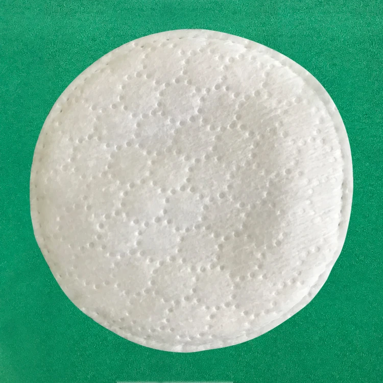 100% natural organic cotton pads are clean and hygienic for daily facial cleansing and makeup removal. They can be reused