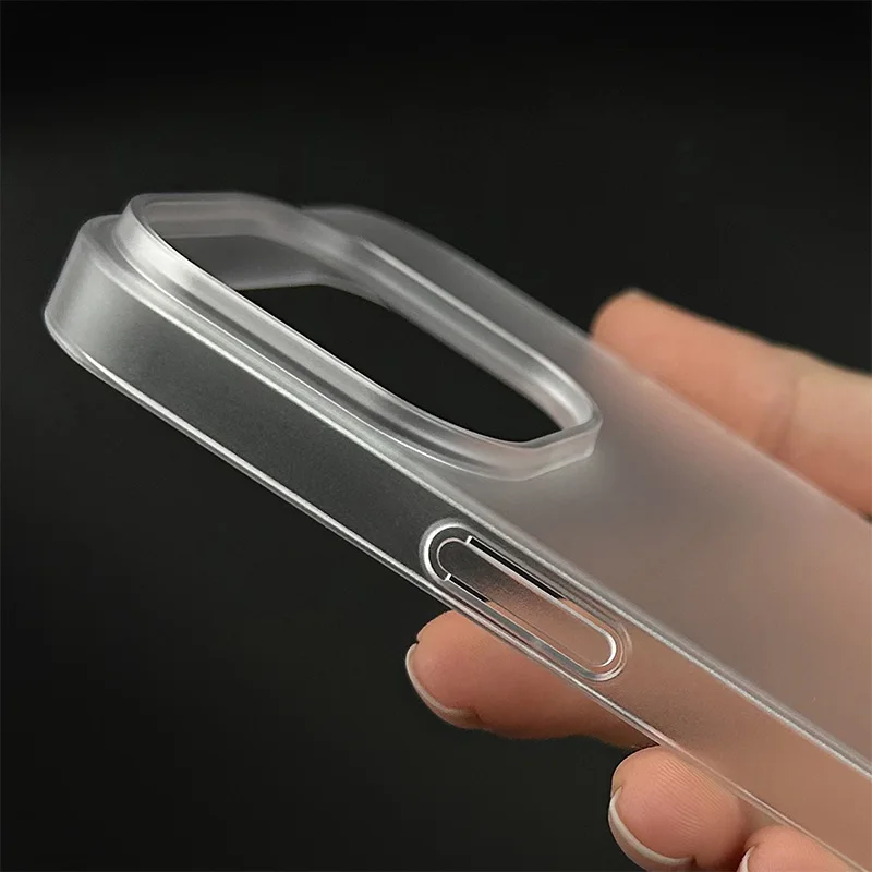 OEM ODM Manufacturer Ultra Thin PC Hard Phone Case Matte Surface for IPhone 12 13 14 15 Pro max Models Transparent Case