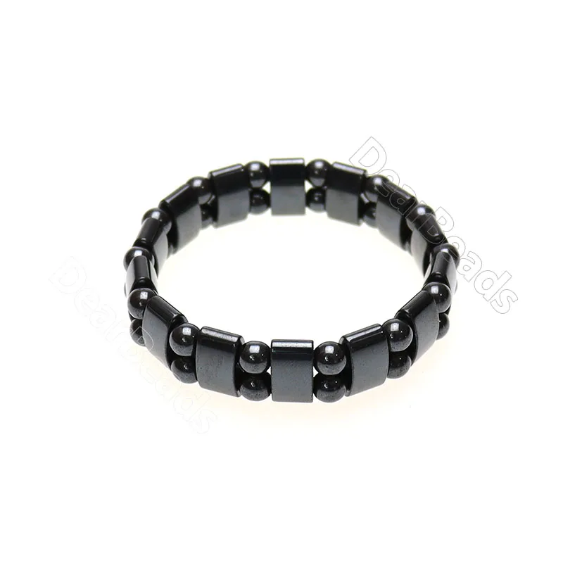 Natural Hematite  Bracelets Bangle Healing stone Customized Beads Bracelet For Women man