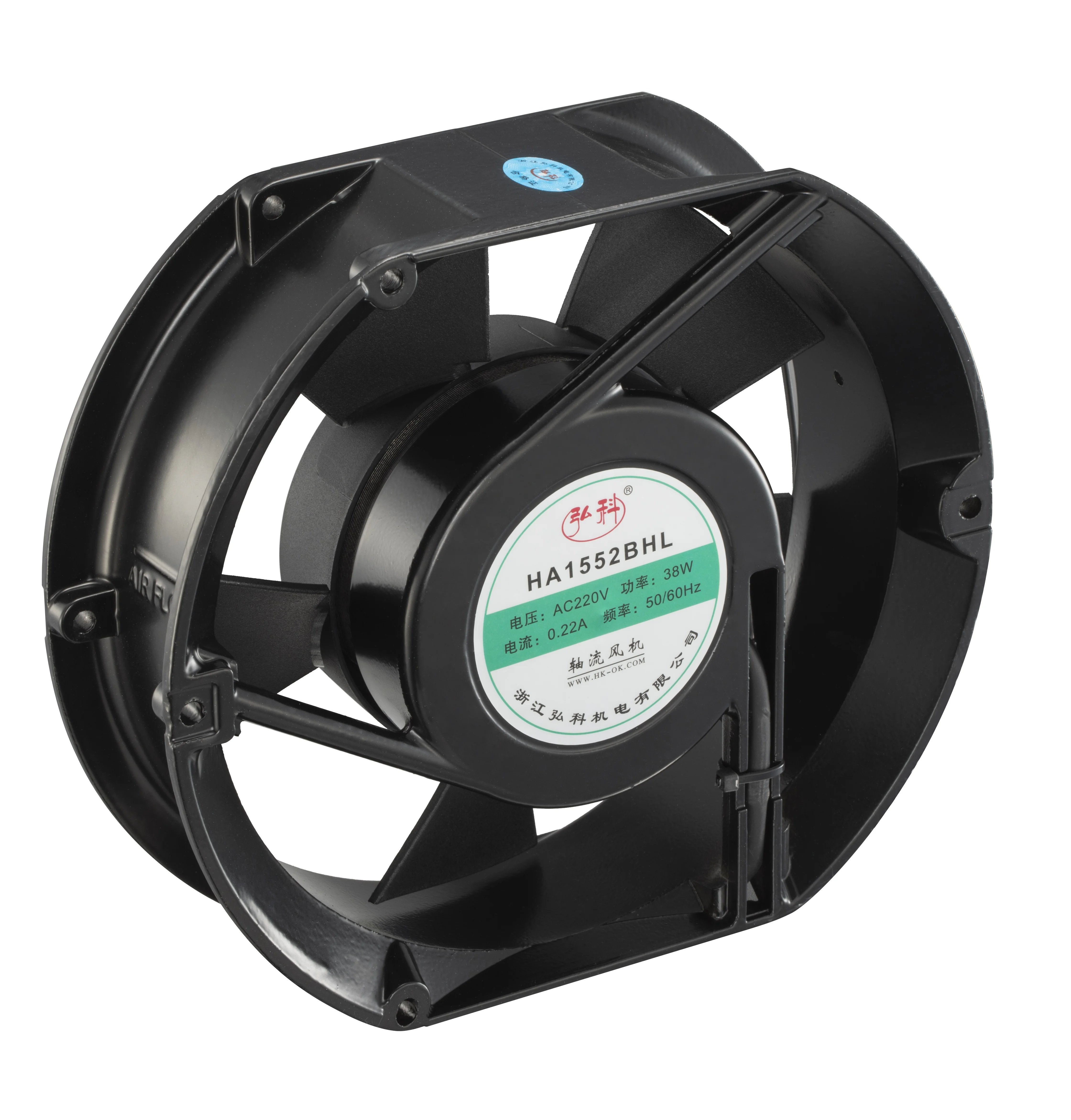 hongkeHA1550ABHL 150mm AC220V ellipse leaf Welding fan  Small axial fan air blower fans
