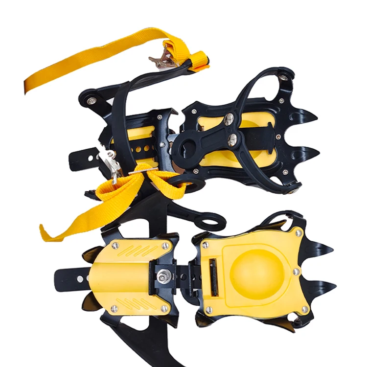 10 Spikes Walk Traction Cleats for Walking Non Slip Ice Snow Grippers for Shoes Boots Stretch Crampons Overshoe