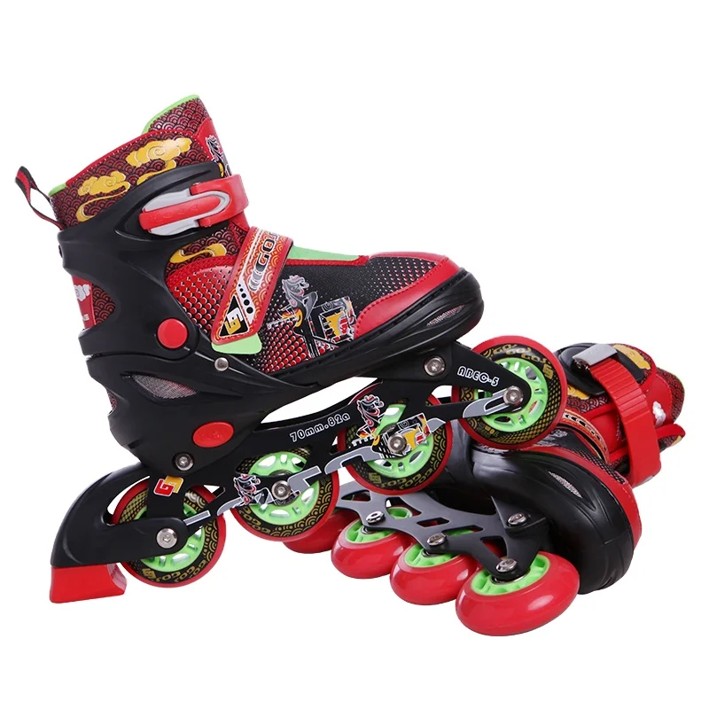 customizable retractable sizes durable inline and roller skate for kids