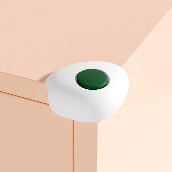 YDS Hot Selling Double Colors Silicone Corner Protectors and Edge Guards Baby Proof Corner Covers