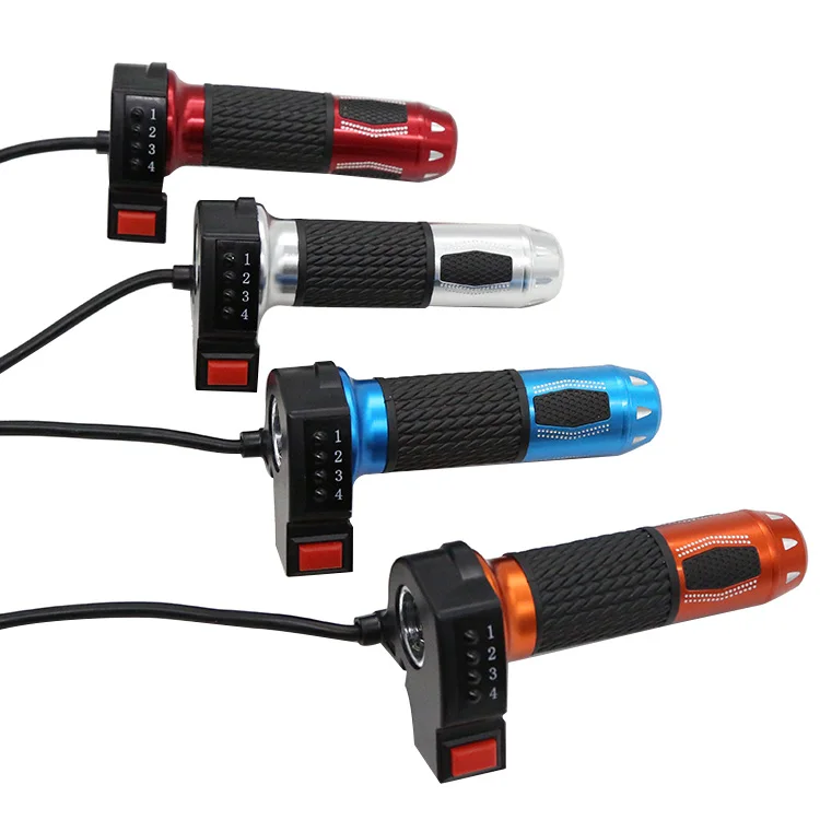 12-72v universal 4-speed throttle knob oil Suitable for a variety of models 4 colors