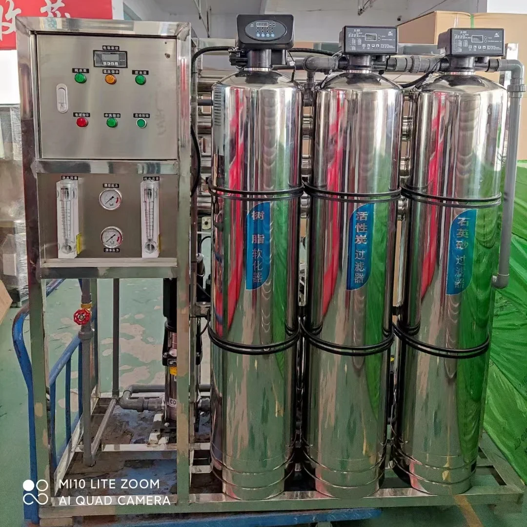 20000 L/day 500L/Hour RO Water Purifier System Commercial RO reverse osmosis water treatment machinery 1000L/Hour 6000GDP Pure