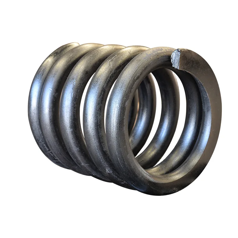 Custom zinc plated metal high temperature steel large heavy duty coil compression spring